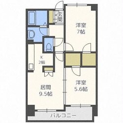 グレイスコート北１８条の物件間取画像